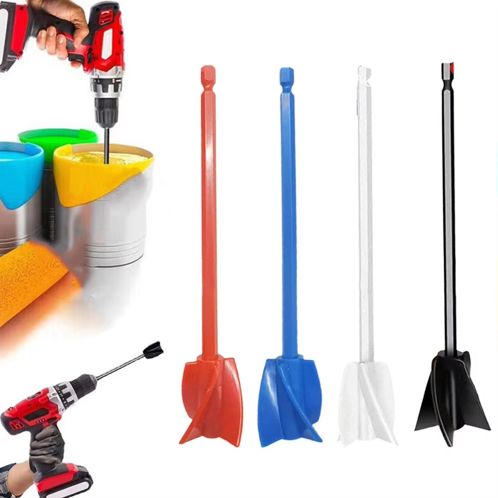 Drill-Mounted Resin and Paint Mixer Attachment - Lightweight, Easy to Clean, view 2