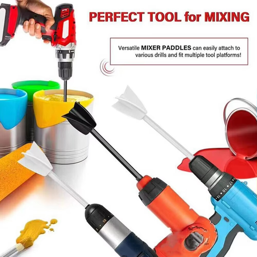 Drill-Mounted Resin and Paint Mixer Attachment - Lightweight, Easy to Clean, view 5
