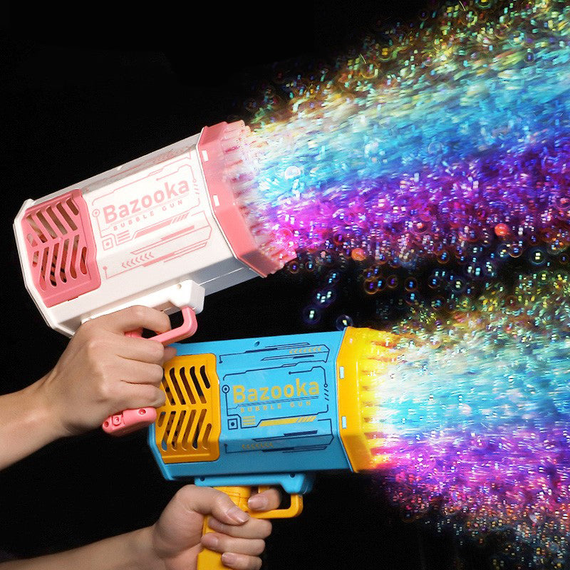 Bubble Machine for Kids - LED Light, Non-Toxic ABS Material, view 3