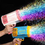 Bubble Machine for Kids - LED Light, Non-Toxic ABS Material, view 3