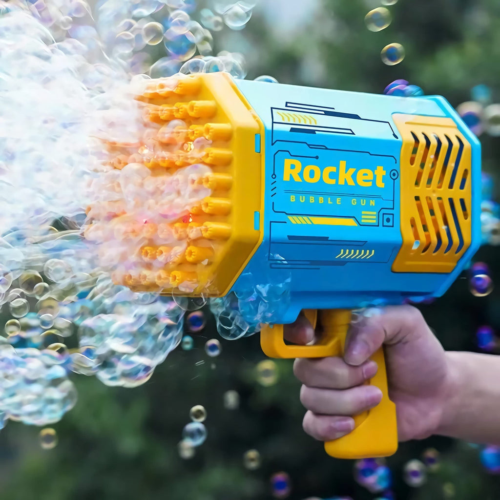 Bubble Machine for Kids - LED Light, Non-Toxic ABS Material, view 6