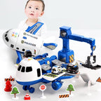 Airplane and Vehicle Play Set for Kids - ABS Plastic, 42 cm Largest Model, view 4