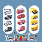 Airplane and Vehicle Play Set for Kids - ABS Plastic, 42 cm Largest Model, view 7