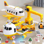 Airplane and Vehicle Play Set for Kids - ABS Plastic, 42 cm Largest Model, view 9