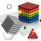 Magnetic Balls for Creativity and Stress Relief - Metal, 0.3 cm Diameter, view 2