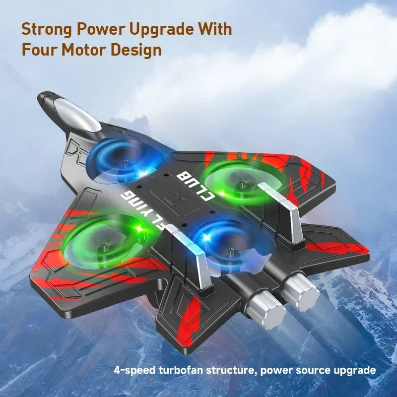 Drone Airplane for Beginners - Durable Foam, Stunt Capable, Easy Controls, view 2