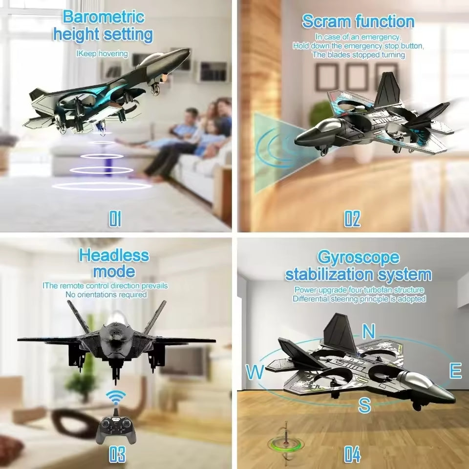 Drone Airplane for Beginners - Durable Foam, Stunt Capable, Easy Controls, view 8