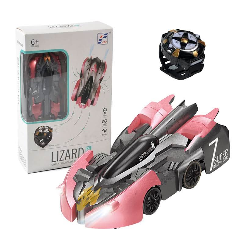 RC Stunt Car with Wall and Ceiling Drive - ABS Plastic, USB Rechargeable, view 10