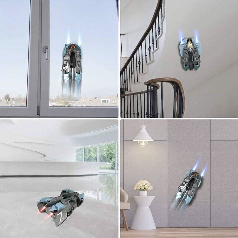 RC Stunt Car with Wall and Ceiling Drive - ABS Plastic, USB Rechargeable, view 9