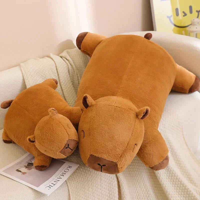 Giant Capybara Snuggle Buddy Plushie - Ultra Soft, Three Sizes, view 10