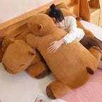 Giant Capybara Snuggle Buddy Plushie - Ultra Soft, Three Sizes, view 8