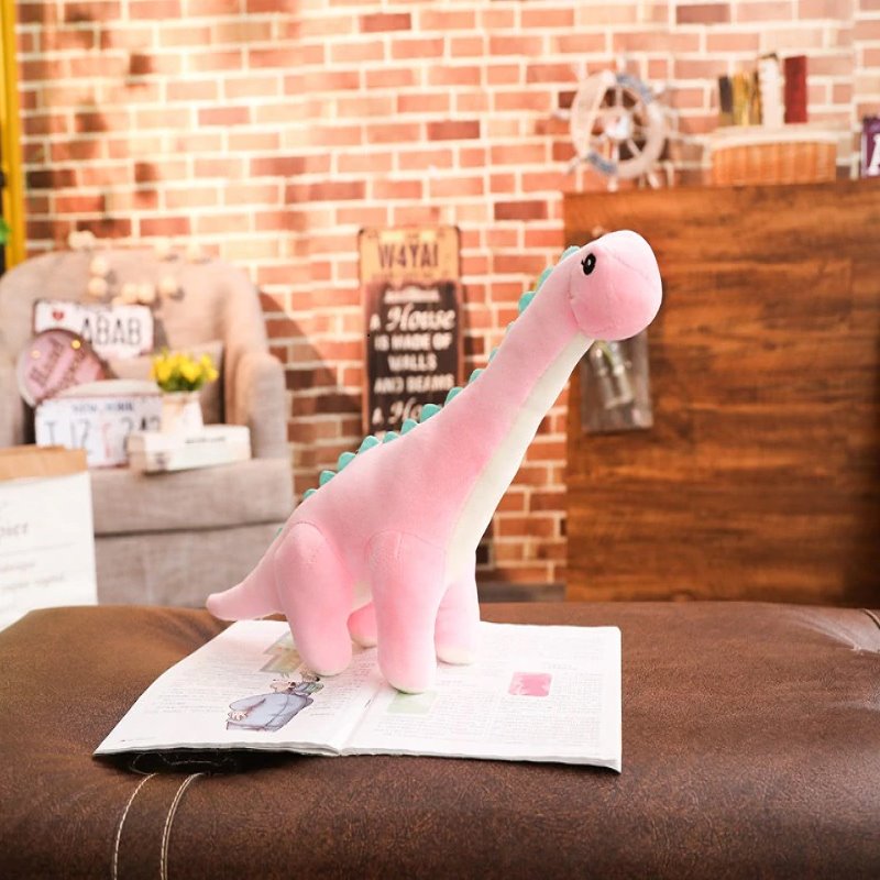 Long Neck Diplodocus Dinosaur Plush Toy - 100% PP Cotton, Cuddly Size, view 10