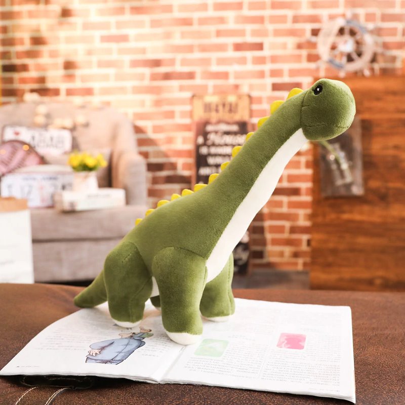 Long Neck Diplodocus Dinosaur Plush Toy - 100% PP Cotton, Cuddly Size, view 8