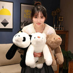 Long Giant Cuddly Teddy Bear Panda Polar Bear Plushies - Oversized, Hugging Arms, view 10