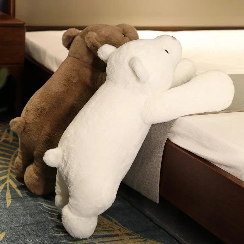 Long Giant Cuddly Teddy Bear Panda Polar Bear Plushies - Oversized, Hugging Arms, view 14
