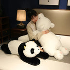 Long Giant Cuddly Teddy Bear Panda Polar Bear Plushies - Oversized, Hugging Arms, view 5