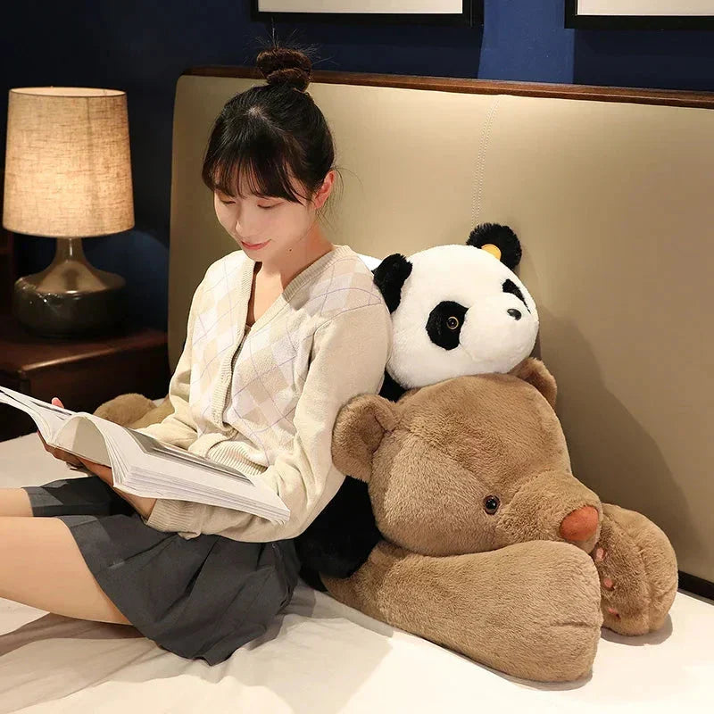 Long Giant Cuddly Teddy Bear Panda Polar Bear Plushies - Oversized, Hugging Arms, view 7