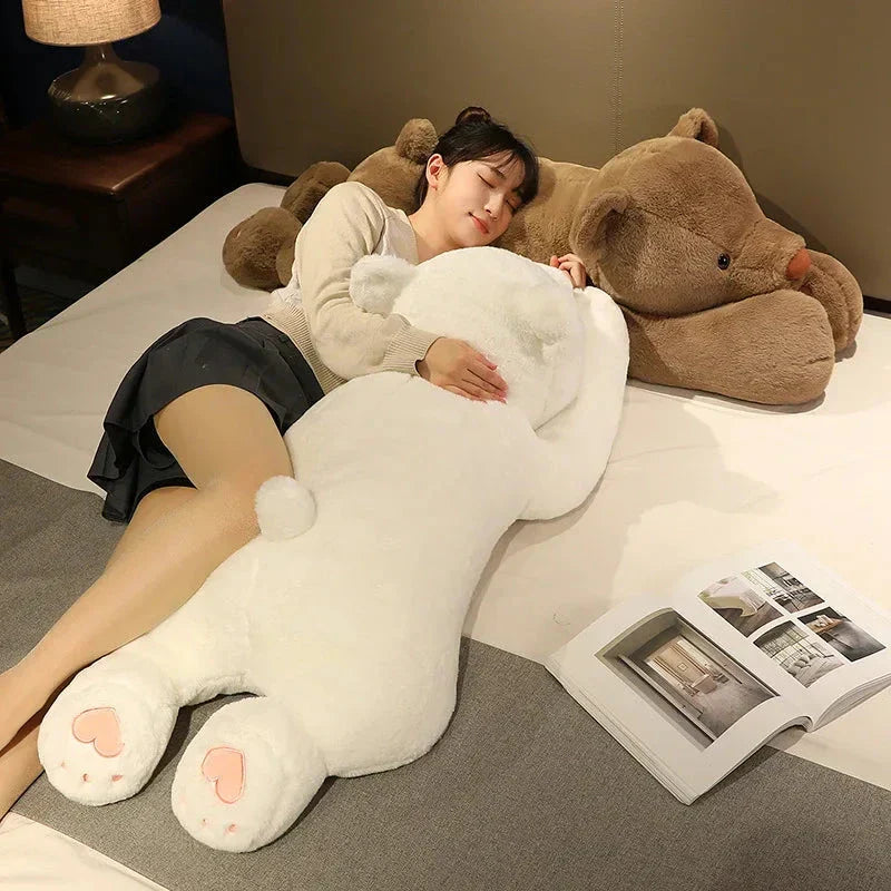 Long Giant Cuddly Teddy Bear Panda Polar Bear Plushies - Oversized, Hugging Arms, view 9