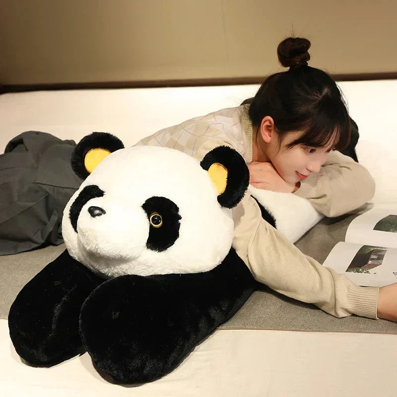 Long Giant Cuddly Teddy Bear Panda Polar Bear Plushies - Oversized, Hugging Arms