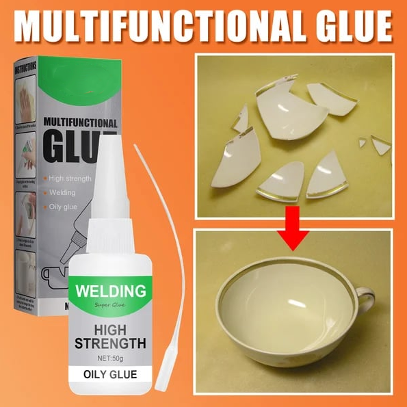 Transparent 50 ml Multi-Material Instant Adhesive