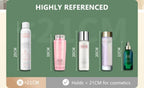 Transparent Makeup Organiser with Rotating Compartments and Drawers, 34 cm