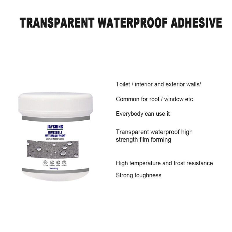 Transparent Waterproof Coating Agent for Building Surfaces
