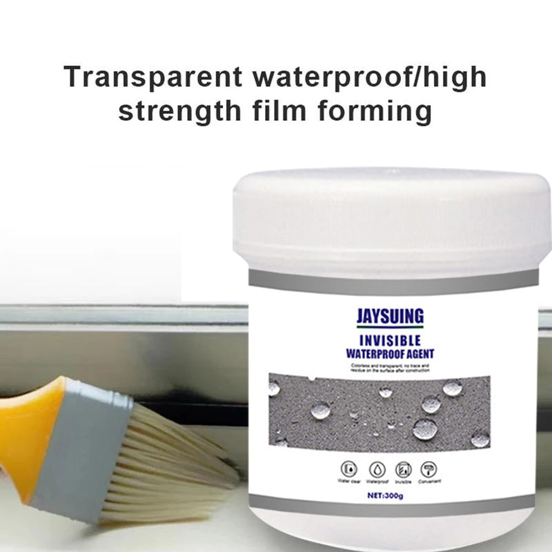 Transparent Waterproof Coating Agent for Building Surfaces
