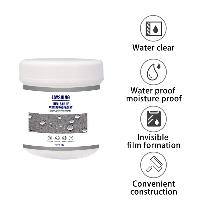 Transparent Waterproof Coating Agent for Building Surfaces