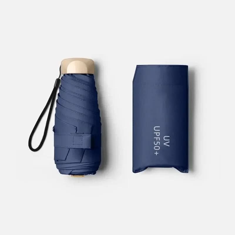 Mini Foldable Umbrella for Travel - UV Protection, Water-Repellent, 19 cm, view 2