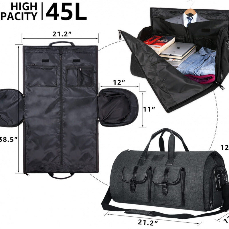 Travel Suit Carrier, Water-Resistant Fabric, Lightweight