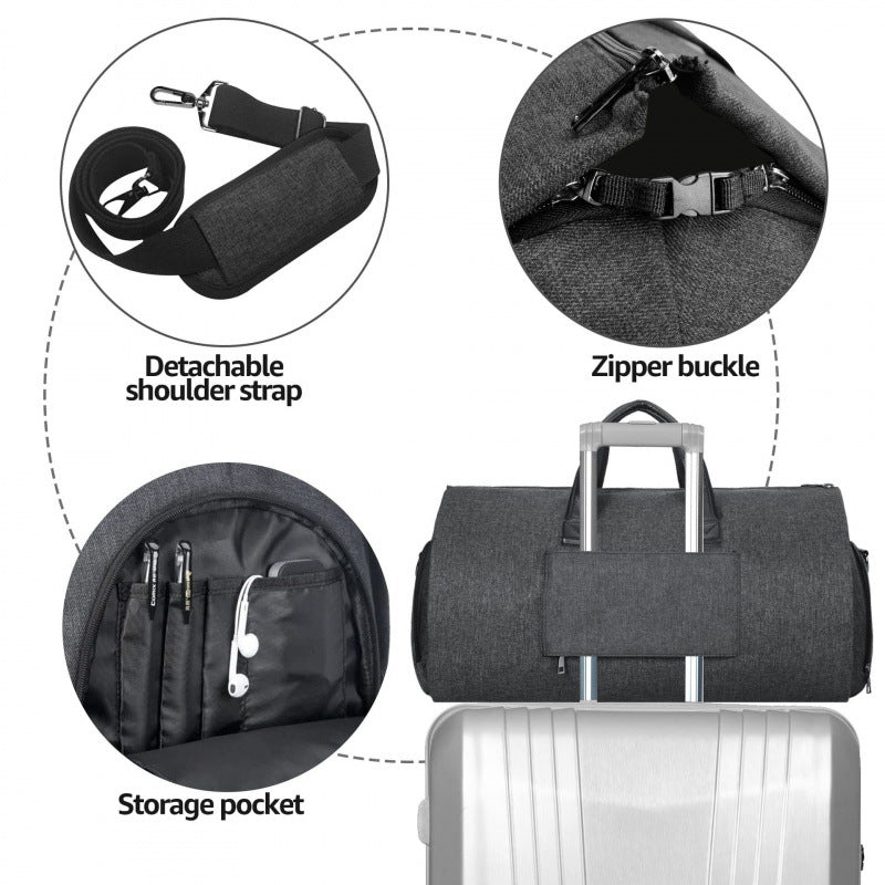 Travel Suit Carrier, Water-Resistant Fabric, Lightweight
