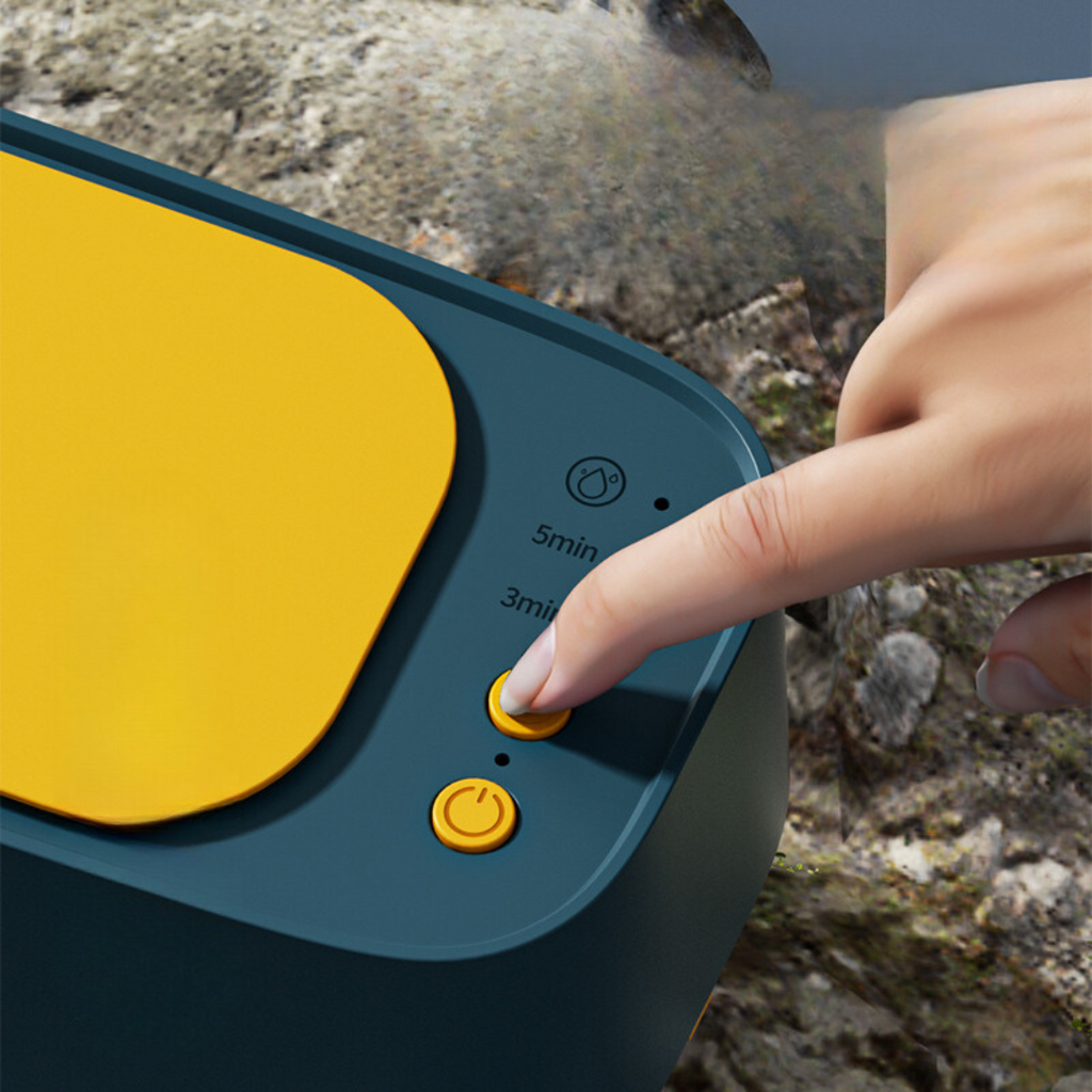 Ultrasonic Cleaner with Stainless Steel Tank, 600 ml