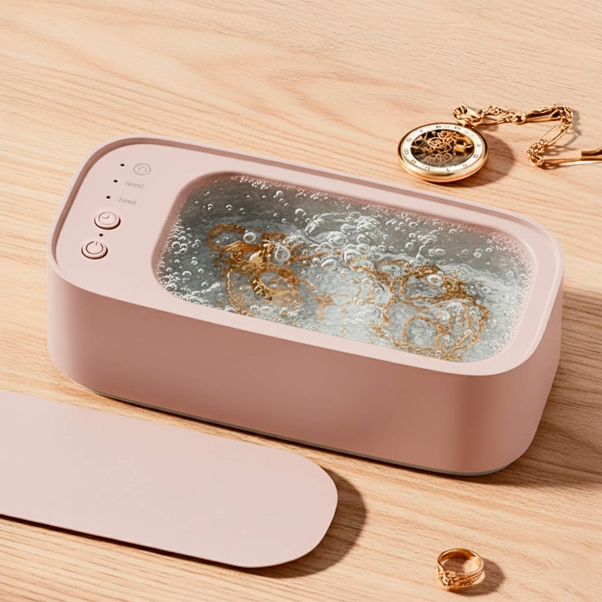 Ultrasonic Jewellery Cleaner for Jewellery, Glasses, Watches and Dentures