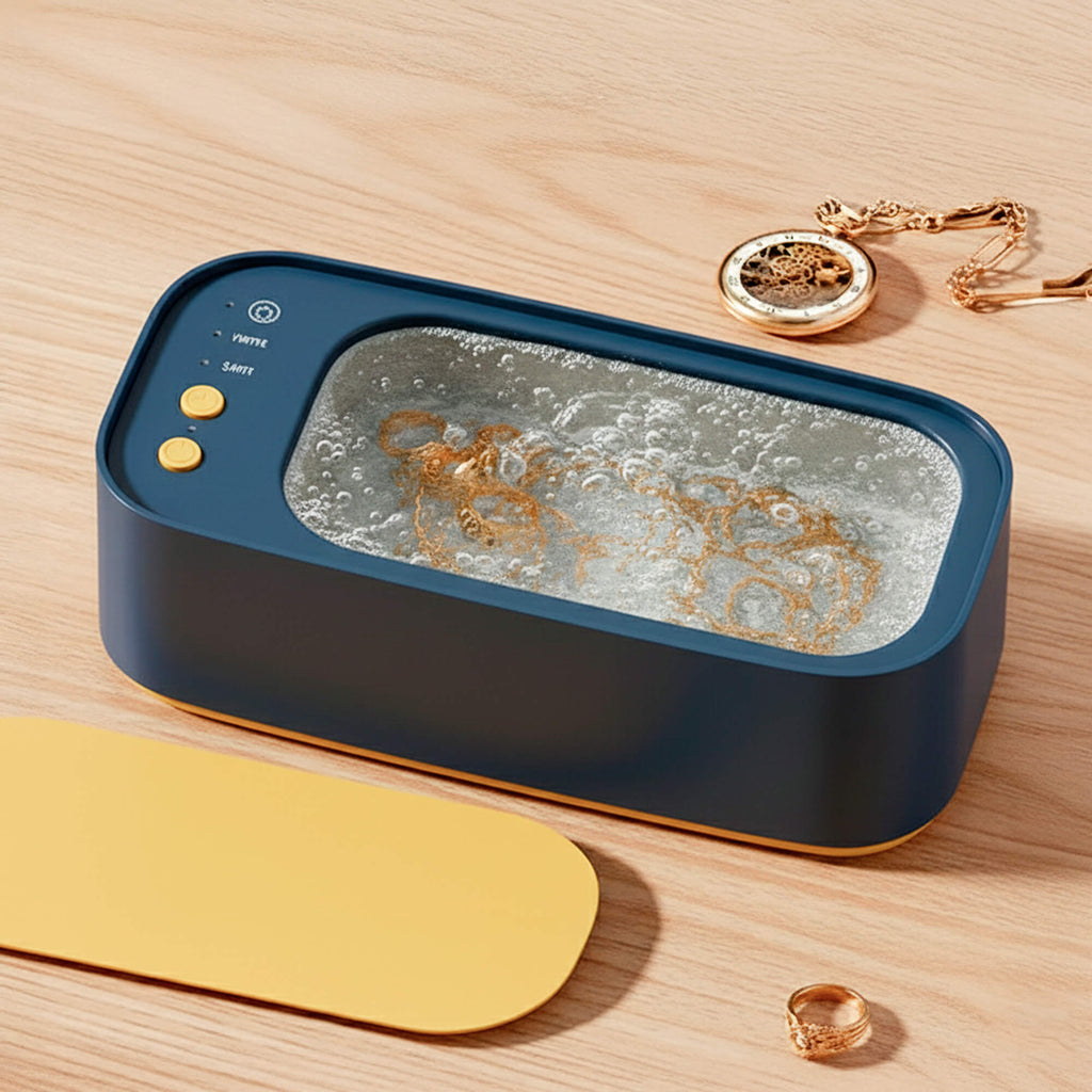 Ultrasonic Jewellery Cleaner for Jewellery, Glasses, Watches and Dentures