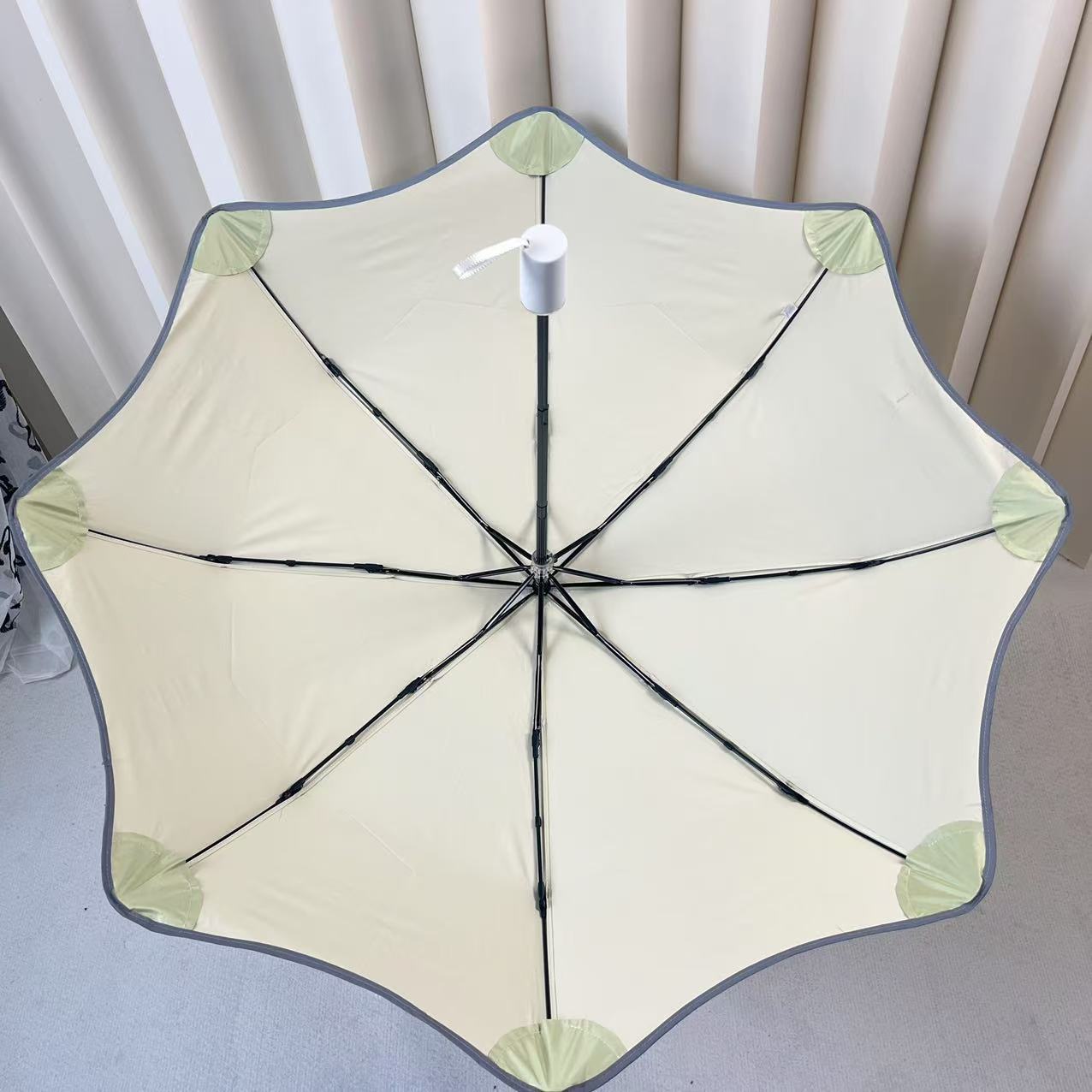Ladies Parasol with UV Protection - Sturdy Steel, Compact Folding, view 11