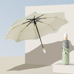 Ladies Parasol with UV Protection - Sturdy Steel, Compact Folding, view 6