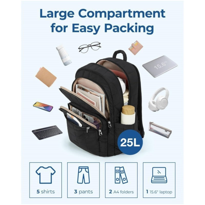Unisex Spacious Backpack with Insulated Compartments