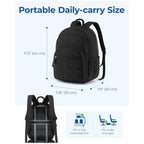 Unisex Spacious Backpack with Insulated Compartments