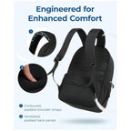 Unisex Spacious Backpack with Insulated Compartments