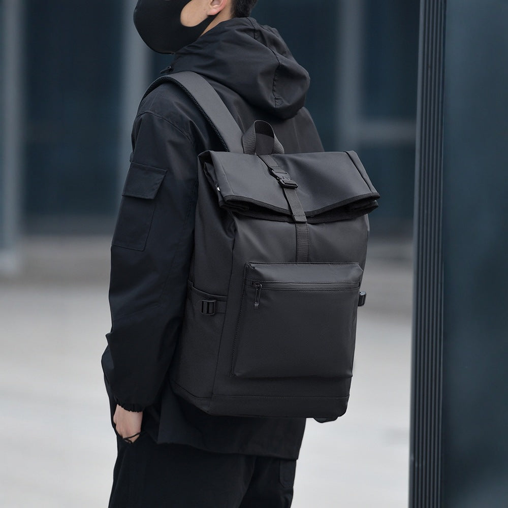 Urban Rolltop Backpack with Laptop Compartment and Padded Straps