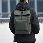 Urban Rolltop Backpack with Laptop Compartment and Padded Straps