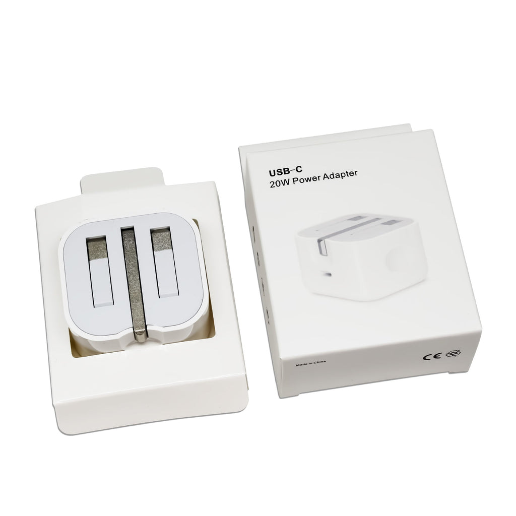 USB-C PD Charger, 20–60 W, with Cable Options