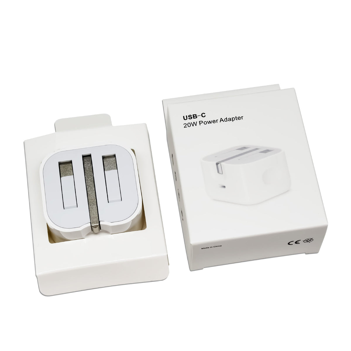 USB-C PD Charger, 20–60 W, with Cable Options