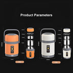 USB Heated Lunch Box, 1.6 L or 2 L, 304 Stainless Steel