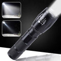 USB-Rechargeable Aluminium LED Zoom Torch, 1200 Lumens