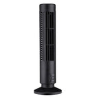 USB Tower Fan, 33 cm, 2.5 W, Black