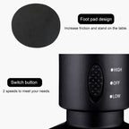 USB Tower Fan, 33 cm, 2.5 W, Black