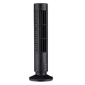 USB Tower Fan, 33 cm, 2.5 W, Black