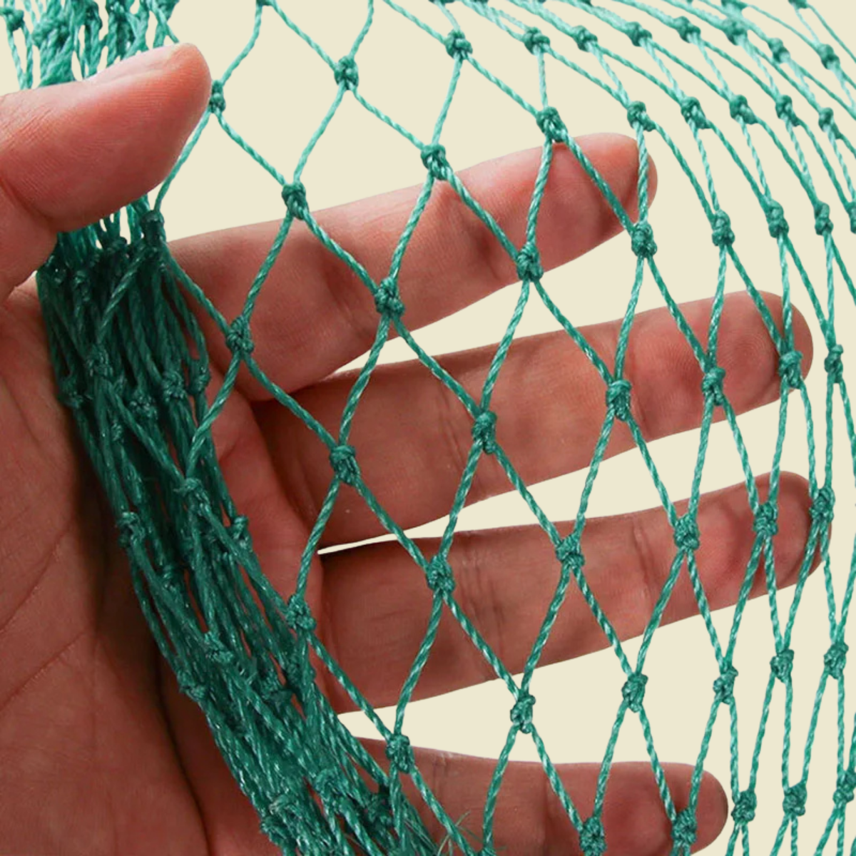 UV-Resistant Nylon Garden Net for Plant Protection, 2M x 5M to 4M x 10M