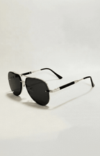 UV400 Aviator Sunglasses with Anti-Reflective Lenses